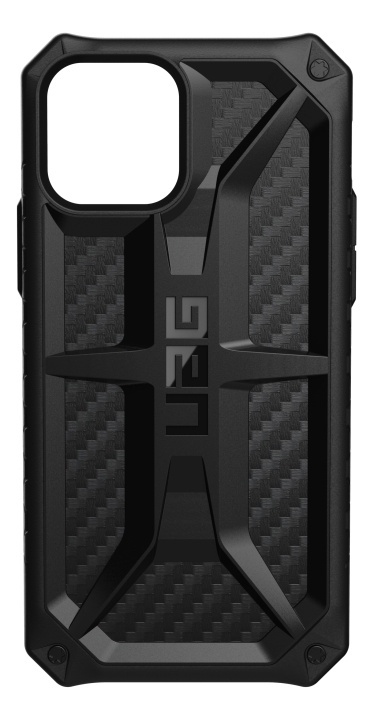 UAG iPhone 12/12 Pro Monarch Cover Carbon Fiber i gruppen SMARTPHONE & SURFPLATTOR / Mobilskydd / Apple / iPhone 12/12 Pro hos TP E-commerce Nordic AB (C14354)