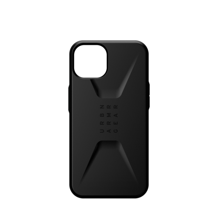 urbanarmorgear iPhone 13 Civilian Cover, black i gruppen SMARTPHONE & SURFPLATTOR / Mobilskydd / Apple / iPhone 13 hos TP E-commerce Nordic AB (C14426)