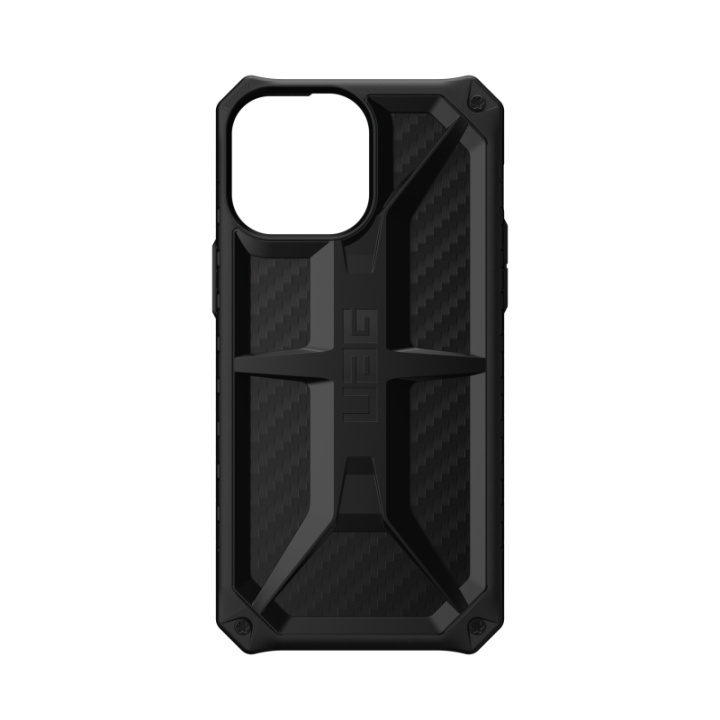 urbanarmorgear iPhone 13 Pro Max Monarch Cover, Carbon Fiber i gruppen SMARTPHONE & SURFPLATTOR / Mobilskydd / Apple / iPhone 13 Pro Max / Skal hos TP E-commerce Nordic AB (C14469)