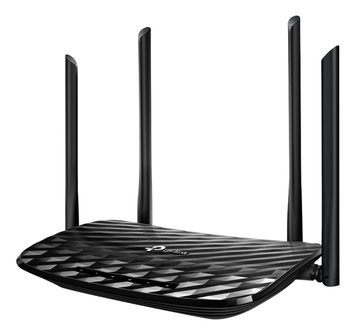 tplink Archer C6 AC1200 wireless MU-MIMO Gbit 2.4/5GHz 4xRJ45 i gruppen DATORER & KRINGUTRUSTNING / Nätverk / Routrar hos TP E-commerce Nordic AB (C14515)