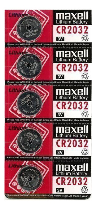 Maxell Lithium, 3V, CR2032, 5 pieces i gruppen HEMELEKTRONIK / Batterier & Laddare / Batterier / Knappcell hos TP E-commerce Nordic AB (C14536)