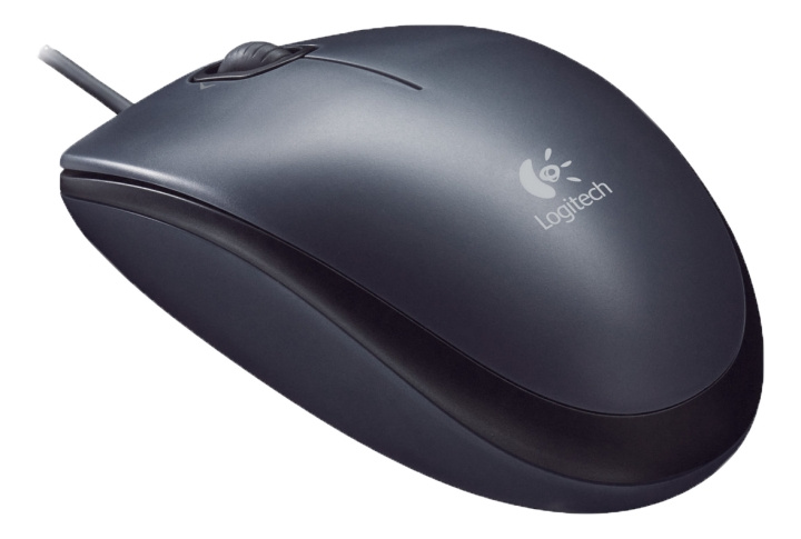 M90 optical corded USB mouse black i gruppen DATORER & KRINGUTRUSTNING / Möss & Tangentbord / Möss / Trådbundna hos TP E-commerce Nordic AB (C14593)