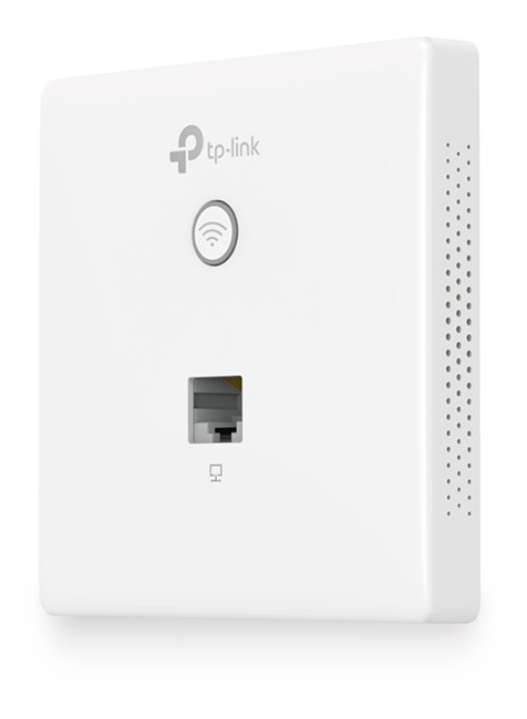 tplink 300Mbps Wireless N Wall-Plate Access Point, 2.4GHz i gruppen DATORER & KRINGUTRUSTNING / Nätverk / Accesspunkter hos TP E-commerce Nordic AB (C14597)