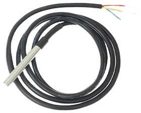 Shelly Temperature sensor, 1 m, black i gruppen HEM, HUSHÅLL & TRÄDGÅRD / Fläktar & Klimatprodukter / Termometrar & Väderstationer hos TP E-commerce Nordic AB (C14677)
