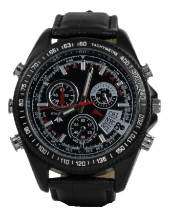 Video Watch FullHD Cam TX93 1920x1080 30fps 2MP IP65 black i gruppen SPORT, FRITID & HOBBY / Roliga prylar / Spionprylar hos TP E-commerce Nordic AB (C14692)
