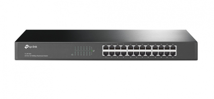 tplink Network switch, 24-ports, 10/100 Mbps, RJ45, 19