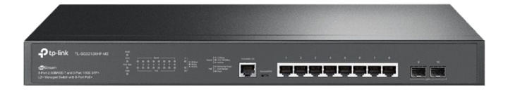 tplink JetStream TL-SG2210MP - Switch - smart - 8 x 10/100/1000 (Po i gruppen DATORER & KRINGUTRUSTNING / Nätverk / Switchar hos TP E-commerce Nordic AB (C14705)