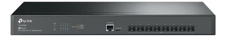 tplink JetStream™ 8-Port 10GE SFP+ L2+ Managed Switch i gruppen DATORER & KRINGUTRUSTNING / Nätverk / Switchar / 10/100/1000Mbps hos TP E-commerce Nordic AB (C14713)