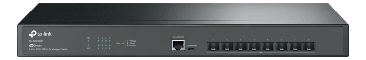 tplink JetStream™ 8-Port 10GE SFP+ L2+ Managed Switch i gruppen DATORER & KRINGUTRUSTNING / Nätverk / Switchar hos TP E-commerce Nordic AB (C14713)