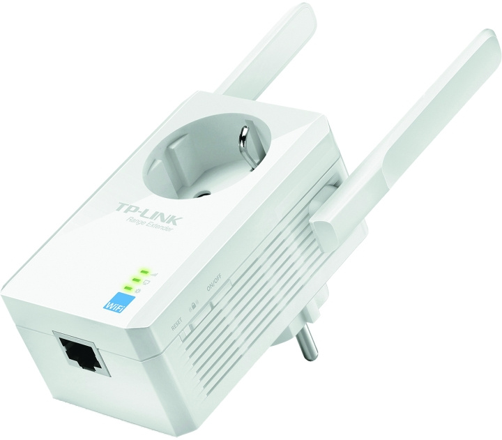 tplink Repeater WLAN 300Mbps 1xRJ45 1xCEE 7/4 802.11b/g/n white i gruppen DATORER & KRINGUTRUSTNING / Nätverk / WiFi Extenders hos TP E-commerce Nordic AB (C14714)