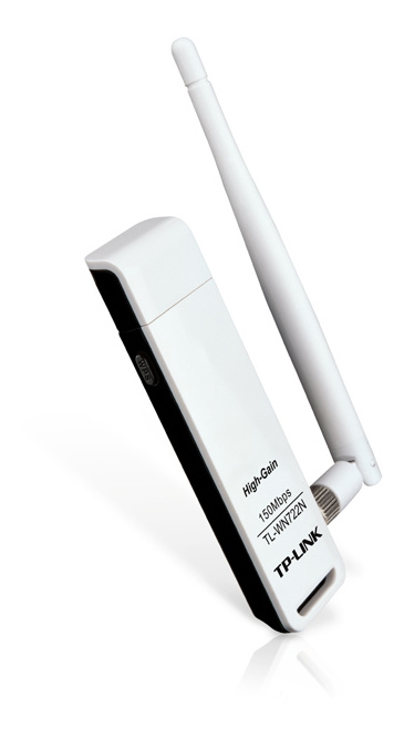 tplink USB adapter, 150Mbps, 802.11n, external antenna i gruppen DATORER & KRINGUTRUSTNING / Nätverk / Nätverkskort / USB Trådlösa hos TP E-commerce Nordic AB (C14715)