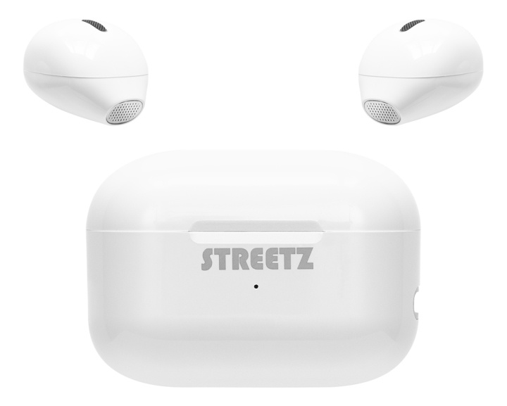 streetz T310 Mini TWS white i gruppen HEMELEKTRONIK / Ljud & Bild / Hörlurar & Tillbehör / Hörlurar hos TP E-commerce Nordic AB (C14725)