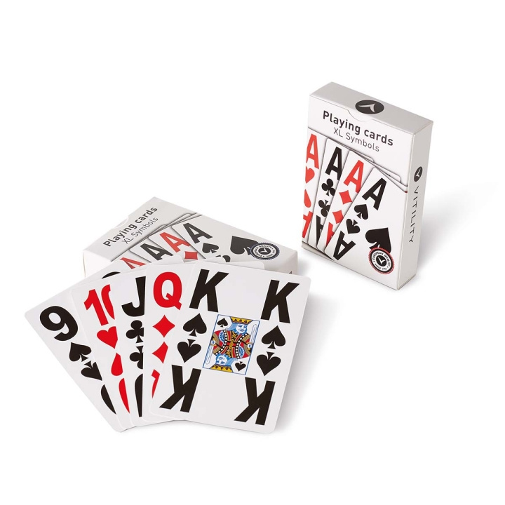 Kortlek med Överdimensionerade symboler i gruppen LEKSAKER, BARN- & BABYPRODUKTER / Spel / Sällskapsspel hos TP E-commerce Nordic AB (C14810)