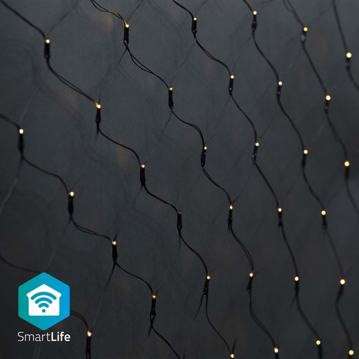 Nedis SmartLife Julbelysning | Netto | Wi-Fi | Varm Vit | 400 LED\'s | 3.00 m | 3 x 3 m | Android™ / IOS i gruppen HEM, HUSHÅLL & TRÄDGÅRD / Smarta hem / Smart belysning hos TP E-commerce Nordic AB (C14839)