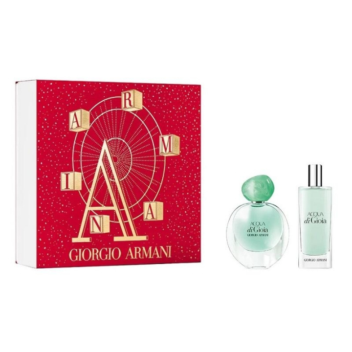 Armani Giftset Armani Acqua Di Gioia Edp 30ml + Edp 15ml i gruppen SKÖNHET & HÄLSA / Doft & Parfym / Parfym / Parfym för henne hos TP E-commerce Nordic AB (C14880)