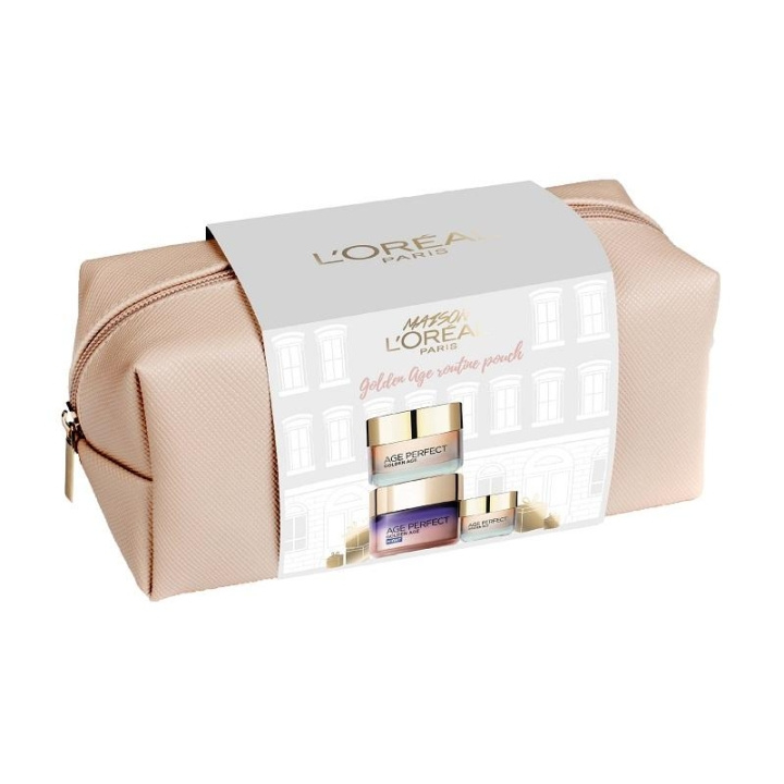 L\'Oreal LOréal Paris Golden Age Routine Pouch i gruppen HEM, HUSHÅLL & TRÄDGÅRD / Badrum / Necessärer hos TP E-commerce Nordic AB (C14883)