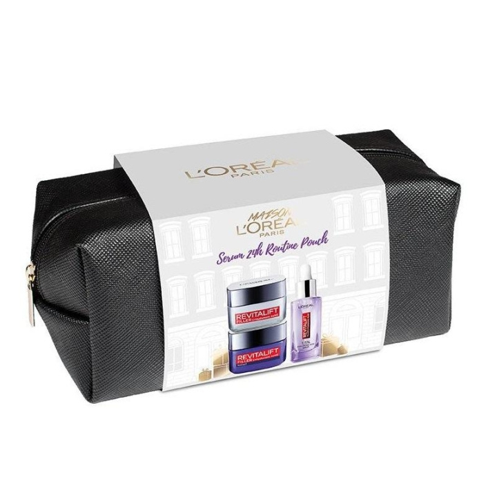 L\'Oreal LOréal Paris Revitalift Filler Serum 24H Routine Pouch i gruppen HEM, HUSHÅLL & TRÄDGÅRD / Badrum / Necessärer hos TP E-commerce Nordic AB (C14885)