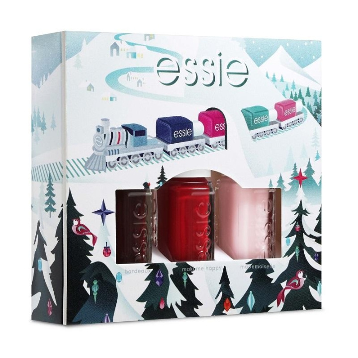 Essie Xmas Mini Trio Gift Kit i gruppen SKÖNHET & HÄLSA / Manikyr/Pedikyr / Nagellack hos TP E-commerce Nordic AB (C14887)