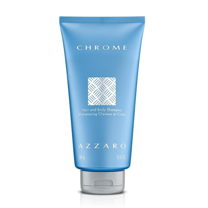 Azzaro Chrome Men Hair and Body Shampoo 300ml i gruppen SKÖNHET & HÄLSA / Hår & Styling / Hårvårdsprodukter / Schampo hos TP E-commerce Nordic AB (C14905)