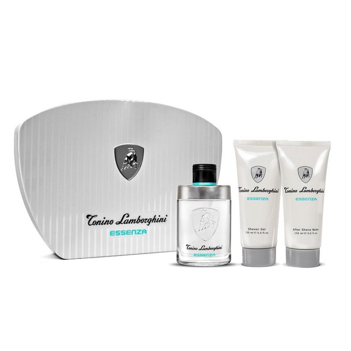 Lamborghini Giftset Lamborghini Essenza Edt 125ml + Aftershave Balm 150ml + Shower Gel 150ml i gruppen SKÖNHET & HÄLSA / Presentkit / Presentkit För Honom hos TP E-commerce Nordic AB (C14927)