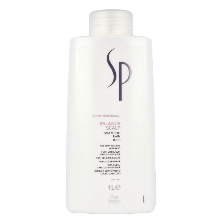Wella SP Balance Scalp Shampoo 1000 ml i gruppen SKÖNHET & HÄLSA / Hår & Styling / Hårvårdsprodukter / Schampo hos TP E-commerce Nordic AB (C14969)