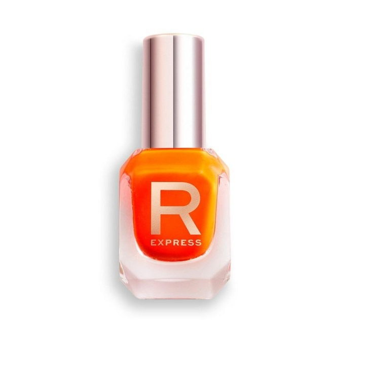 Makeup Revolution High Gloss Nail Polish 10ml - Orange Pop i gruppen SKÖNHET & HÄLSA / Manikyr/Pedikyr / Nagellack hos TP E-commerce Nordic AB (C14991)