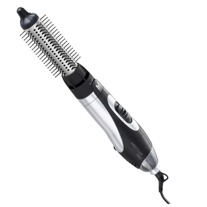 Moser ProfiLine AirStyler Pro black/silver i gruppen SKÖNHET & HÄLSA / Hår & Styling / Stylingverktyg / Varmluftsborste hos TP E-commerce Nordic AB (C14997)