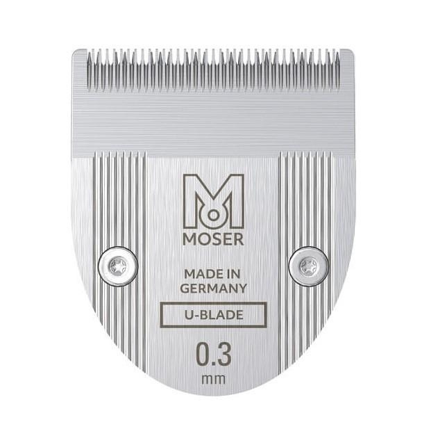 Moser U-blade Set for ChroMini Pro 2 i gruppen SKÖNHET & HÄLSA / Hår & Styling / Rakning & Trimning / Rakapparater Tillbehör hos TP E-commerce Nordic AB (C14998)