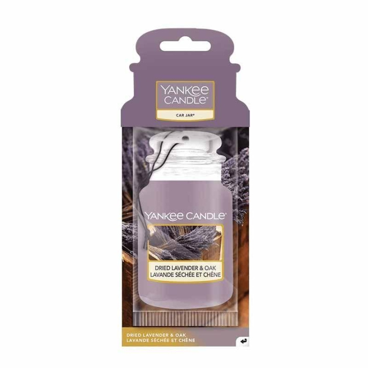 Yankee Candle Car Air Freshener Yankee Candle Dried Lavender & Oak Car Jar i gruppen SKÖNHET & HÄLSA / Doft & Parfym / Övrig doft / Doftljus hos TP E-commerce Nordic AB (C15047)