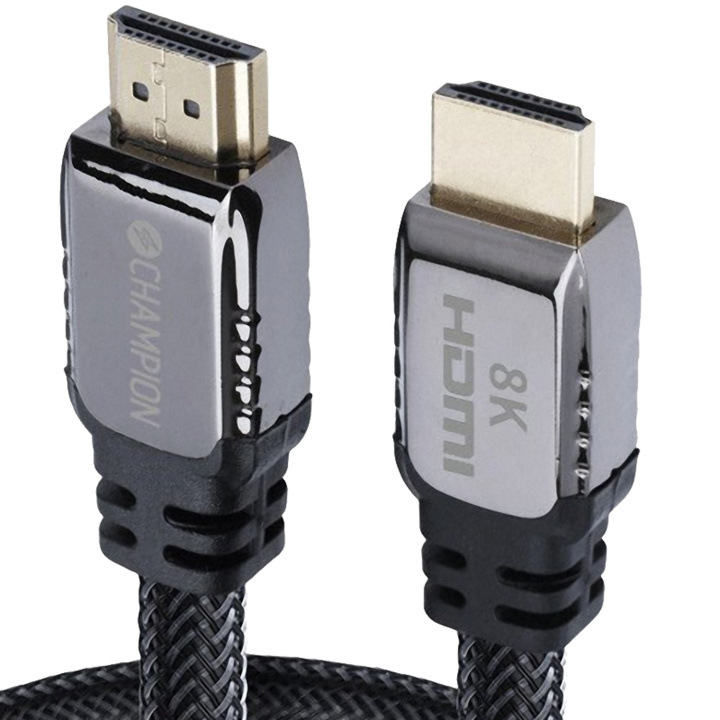 Champion HDMI-kabel Ultra certified Ha-Ha 8K 2m i gruppen HEMELEKTRONIK / Kablar & Adaptrar / HDMI / Kablar hos TP E-commerce Nordic AB (C15121)