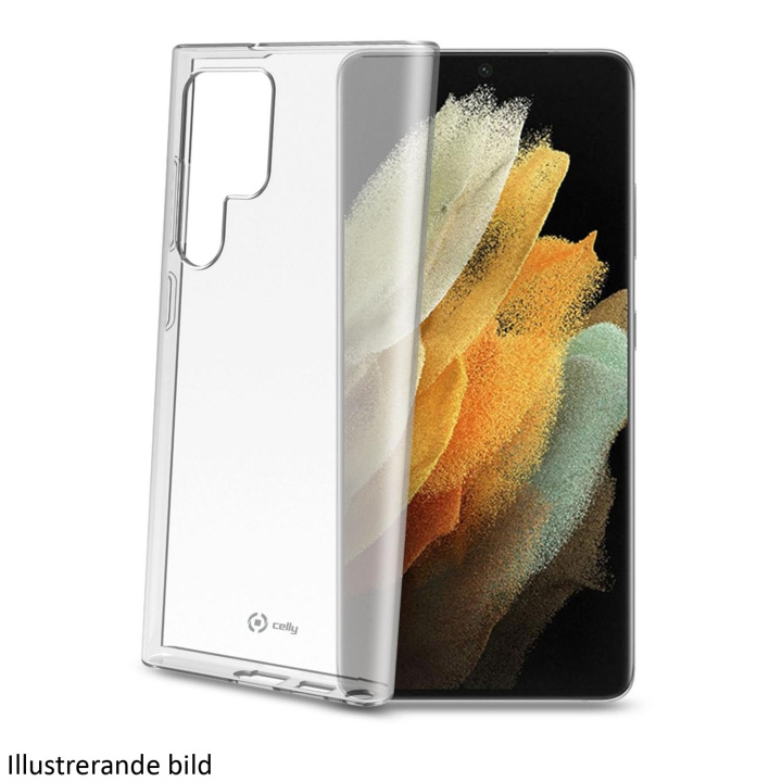 Celly Gelskin TPU Cover Galaxy S23 Ultra 5G Transp i gruppen SMARTPHONE & SURFPLATTOR / Mobilskydd / Samsung hos TP E-commerce Nordic AB (C15137)