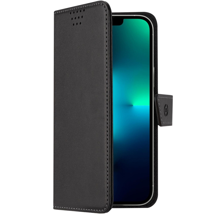 Celly MagSafe Wallet Case iPhone 13 Svart i gruppen SMARTPHONE & SURFPLATTOR / Mobilskydd / Apple / iPhone 13 hos TP E-commerce Nordic AB (C15147)