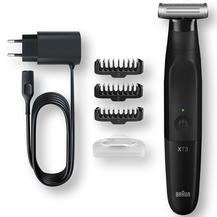 Braun Skäggtrimmer Series X XT3100 i gruppen SKÖNHET & HÄLSA / Hår & Styling / Rakning & Trimning / Skäggtrimmers & Tillbehör hos TP E-commerce Nordic AB (C15182)