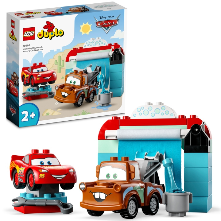 LEGO Blixten McQueen&Bärgarns roliga biltvätt i gruppen LEKSAKER, BARN- & BABYPRODUKTER / Leksaker / Byggleksaker / Lego hos TP E-commerce Nordic AB (C15297)