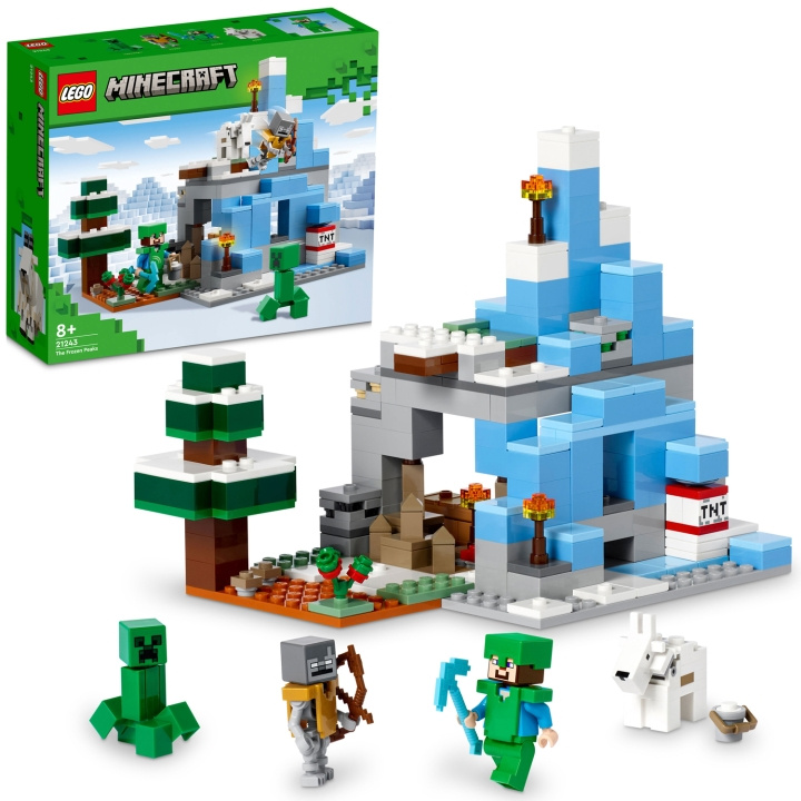 LEGO Minecraft De frostiga bergen 21243 i gruppen LEKSAKER, BARN- & BABYPRODUKTER / Leksaker / Byggleksaker / Lego hos TP E-commerce Nordic AB (C15315)