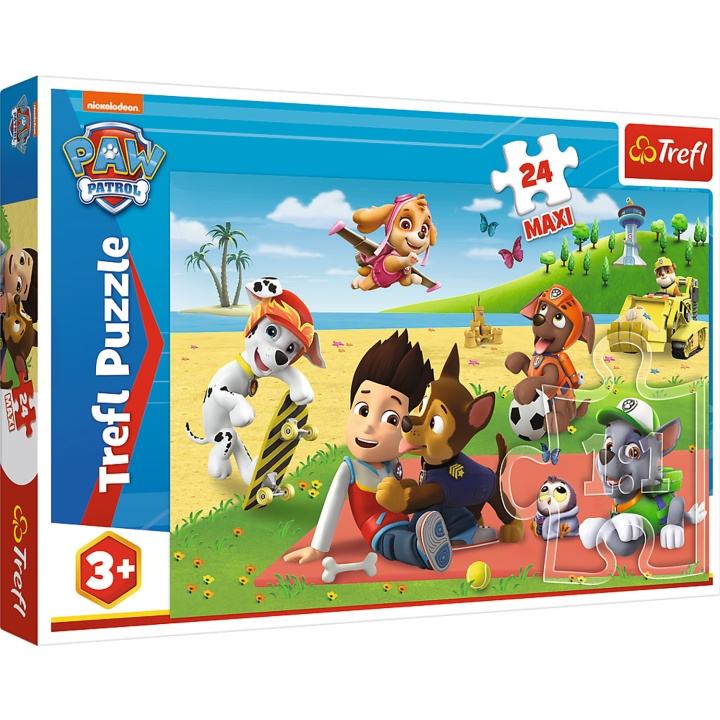 Trefl Paw Patrol Maxipussel 24 bitar i gruppen LEKSAKER, BARN- & BABYPRODUKTER / Leksaker / Pussel hos TP E-commerce Nordic AB (C15319)