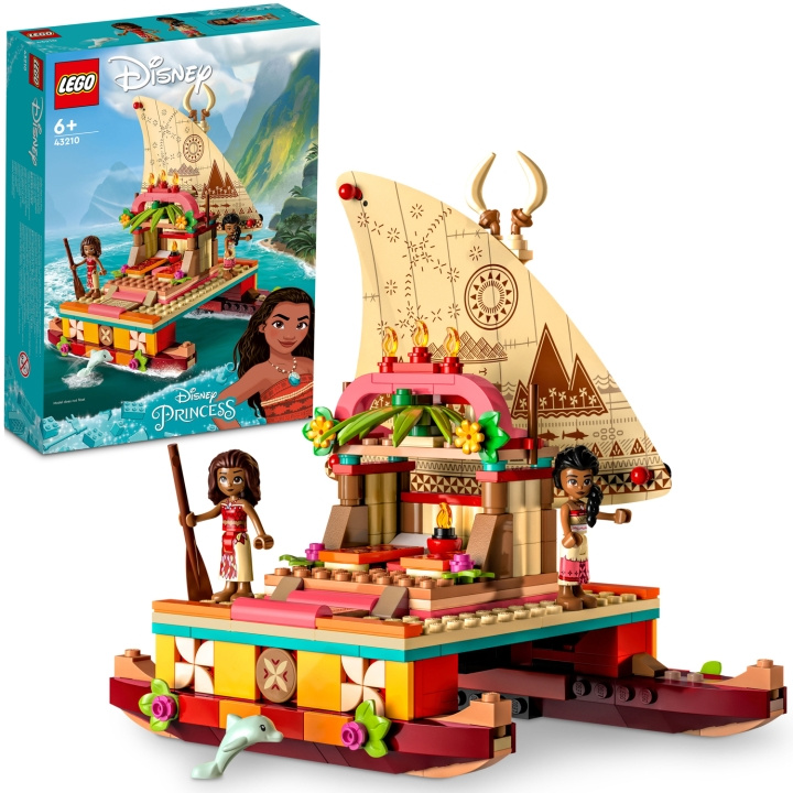 LEGO Vaianas navigeringsbåt 43210 i gruppen LEKSAKER, BARN- & BABYPRODUKTER / Leksaker / Byggleksaker / Lego hos TP E-commerce Nordic AB (C15355)