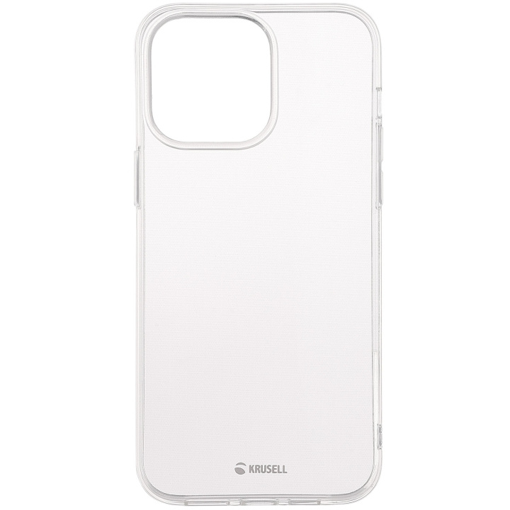 Krusell SoftCover iPhone 14 Pro Max Transparent i gruppen SMARTPHONE & SURFPLATTOR / Mobilskydd / Apple / iPhone 14 hos TP E-commerce Nordic AB (C15382)