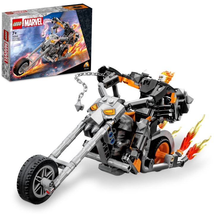 LEGO Ghost Rider robot och cykel 76245 i gruppen LEKSAKER, BARN- & BABYPRODUKTER / Leksaker / Byggleksaker / Lego hos TP E-commerce Nordic AB (C15413)