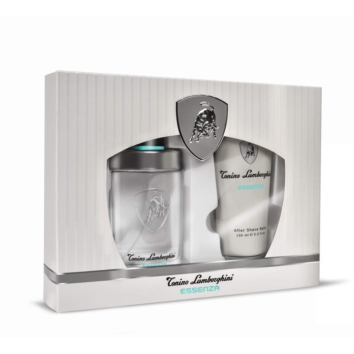 Lamborghini Giftset Lamborghini Essenza Edt 75ml + After Shave Balm 150ml i gruppen SKÖNHET & HÄLSA / Doft & Parfym / Parfym / Parfym för honom hos TP E-commerce Nordic AB (C15464)