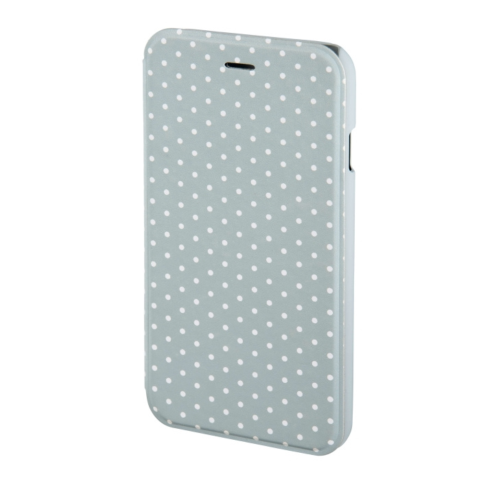 HAMA Plånboksväska DesignLine iPhone 6/7/8/SE Dots Glow Grey i gruppen SMARTPHONE & SURFPLATTOR / Mobilskydd / Apple / iPhone 6/6S hos TP E-commerce Nordic AB (C15484)