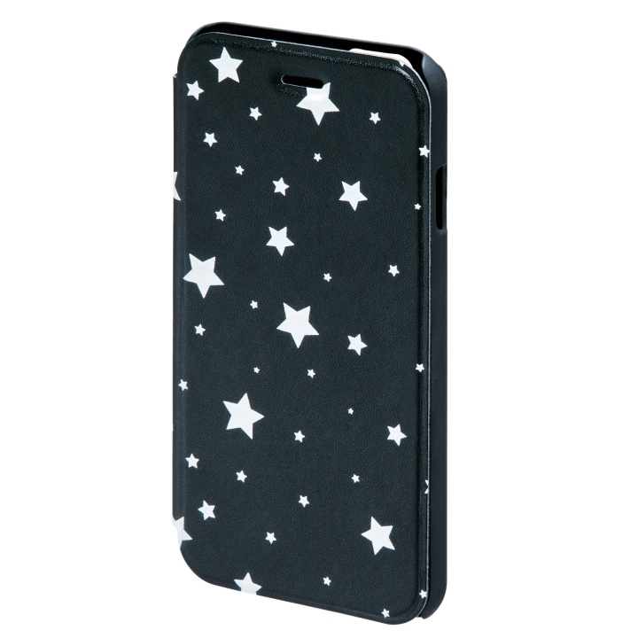 HAMA Plånboksväska DesignLine iPhone 6/7/8/SE Star Glow Black i gruppen SMARTPHONE & SURFPLATTOR / Mobilskydd / Apple / iPhone 6/6S hos TP E-commerce Nordic AB (C15485)