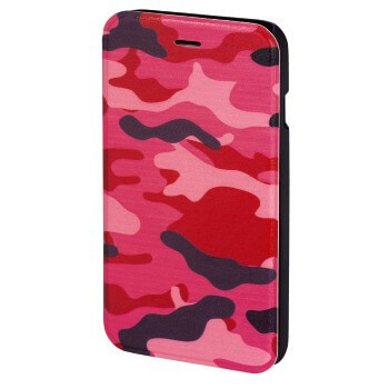 HAMA Plånboksväska DesignLine iPhone6/6S Camo Rosa i gruppen SMARTPHONE & SURFPLATTOR / Mobilskydd / Apple / iPhone 6/6S hos TP E-commerce Nordic AB (C15494)