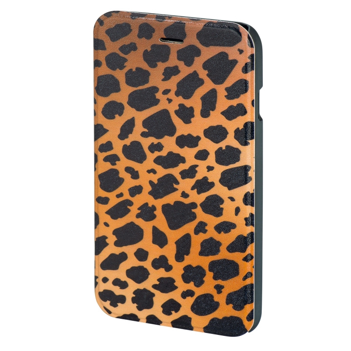 HAMA Plånboksväska DesignLine iPhone6/6S Leopard Brun i gruppen SMARTPHONE & SURFPLATTOR / Mobilskydd / Apple / iPhone 6/6S hos TP E-commerce Nordic AB (C15496)