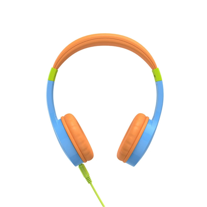 Hama Headphone Teens Guard On-Ear Wired 85dB Blue i gruppen HEMELEKTRONIK / Ljud & Bild / Hörlurar & Tillbehör / Hörlurar hos TP E-commerce Nordic AB (C15522)