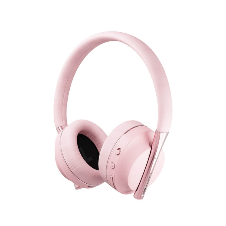 Happy Plugs Play Hörlur Over-Ear 85dB Trådlös Rosa/Guld i gruppen HEMELEKTRONIK / Ljud & Bild / Hörlurar & Tillbehör / Hörlurar hos TP E-commerce Nordic AB (C15586)