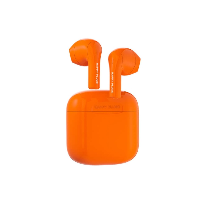 HAPPY PLUGS Joy Hörlur In-Ear TWS Orange i gruppen HEMELEKTRONIK / Ljud & Bild / Hörlurar & Tillbehör / Hörlurar hos TP E-commerce Nordic AB (C15591)