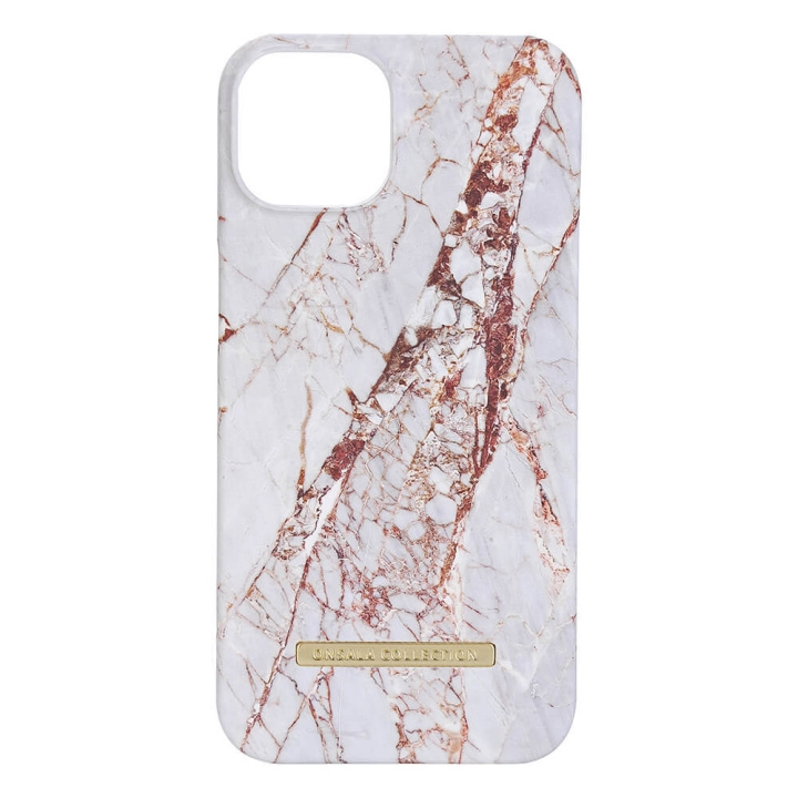 ONSALA Mobilskal White Rhino Marble iPhone 14 Plus i gruppen SMARTPHONE & SURFPLATTOR / Mobilskydd / Apple / iPhone 14 hos TP E-commerce Nordic AB (C15659)