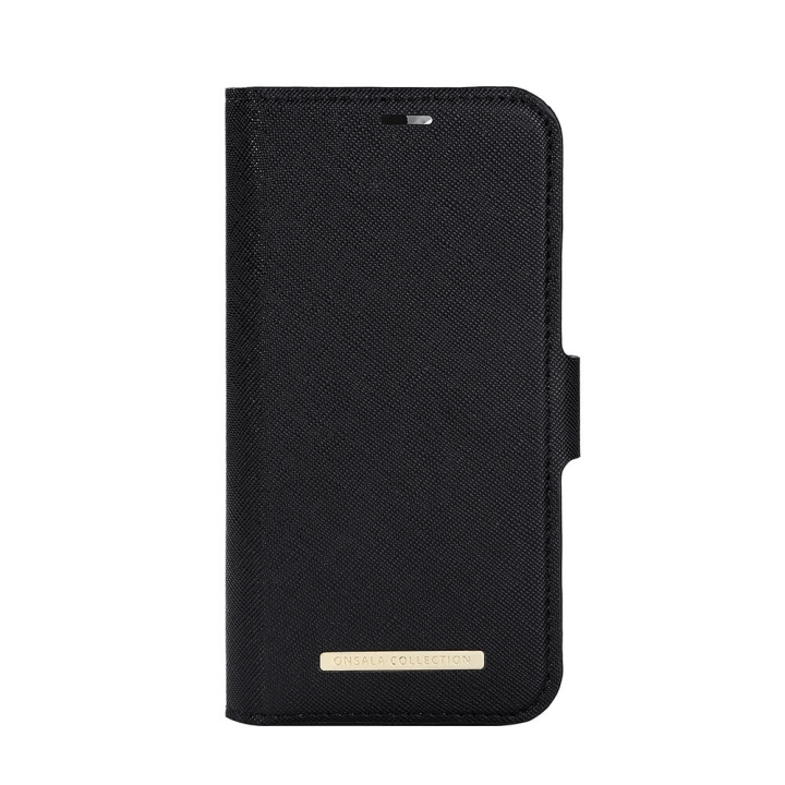 Onsala Mobilfodral Eco 2 Kortfack Midnight Black - iPhone 13/14/15 i gruppen SMARTPHONE & SURFPLATTOR / Mobilskydd / Apple / iPhone 14 hos TP E-commerce Nordic AB (C15666)