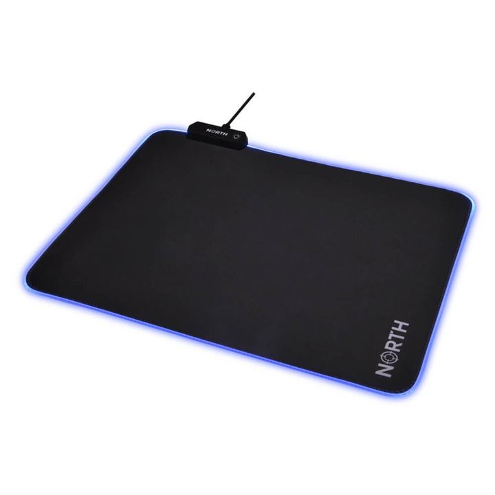 North Gaming Musmatta P100 RGB i gruppen DATORER & KRINGUTRUSTNING / Gaming / Musmattor hos TP E-commerce Nordic AB (C15678)